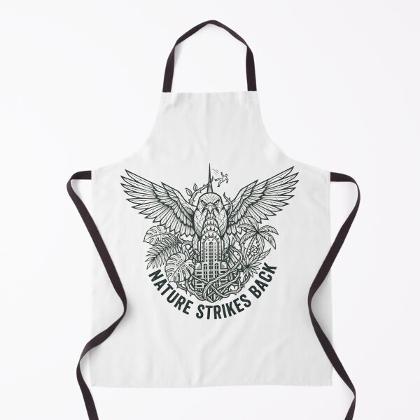 Item preview, Nature Strikes Back - Urban Jungle Predator Hawk designed and sold by MyTeePlace.