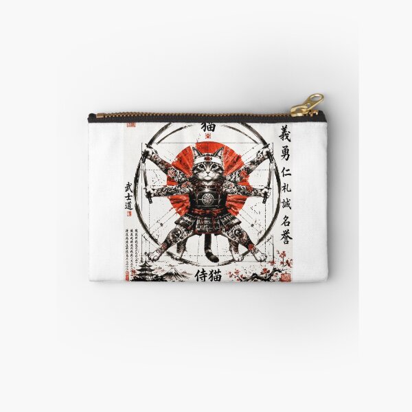 Item preview, Shogun Chat - The Samurai with 4 Katanas and Bushido designed and sold by Natalia-Vlad.