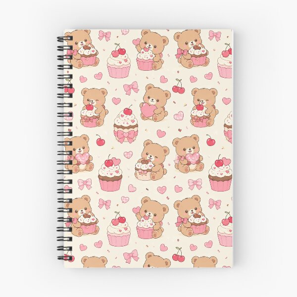 Item preview, Teddy Bear Love Cupcake Pattern designed and sold by Soft Berry Studio.