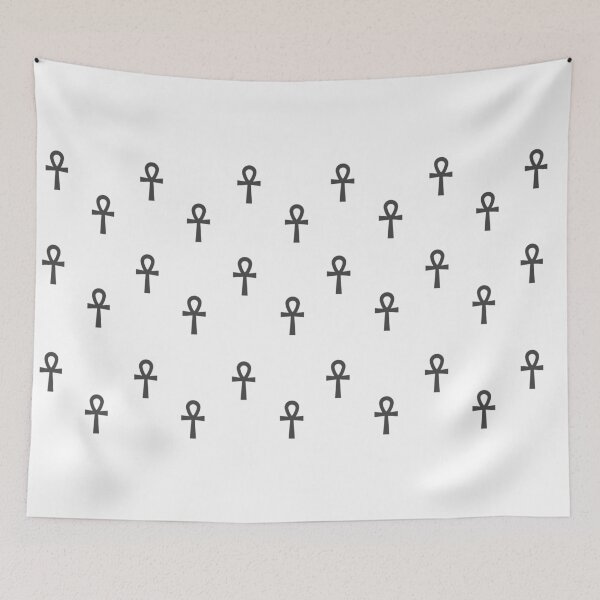 Item preview, Minimalist Ankh Key of Life Egyptian Pattern designed and sold by wa2022.
