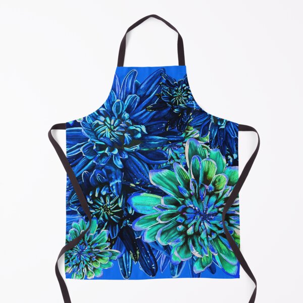 Item preview, Blue Chrysanthemums 5 designed and sold by nastiaart.