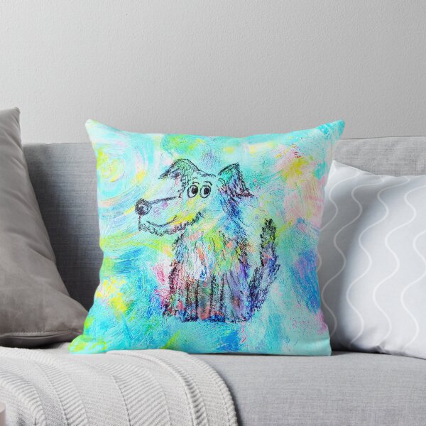 Item preview, Cute Dog Painting Art designed and sold by JHadfieldArt.