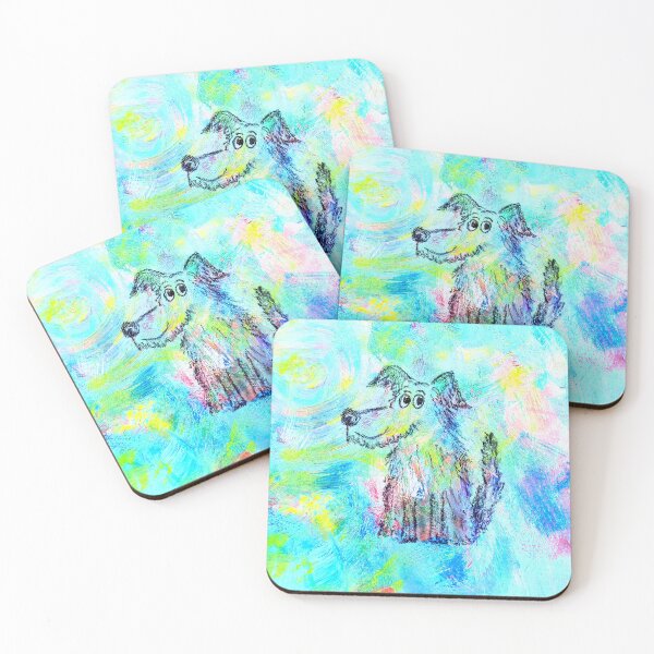 Item preview, Cute Dog Painting Art designed and sold by JHadfieldArt.