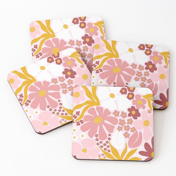 Item preview, Blossom Bouquet – Folk Art 70s Floral Pattern designed and sold by BuckaBaby.
