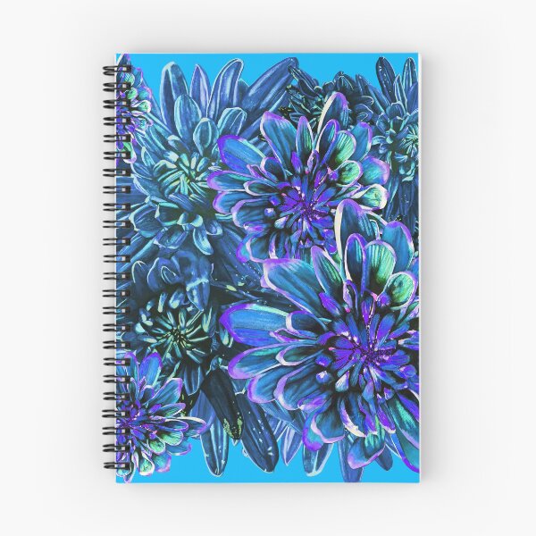 Item preview, Light Blue Chrysanthemums 4 designed and sold by nastiaart.