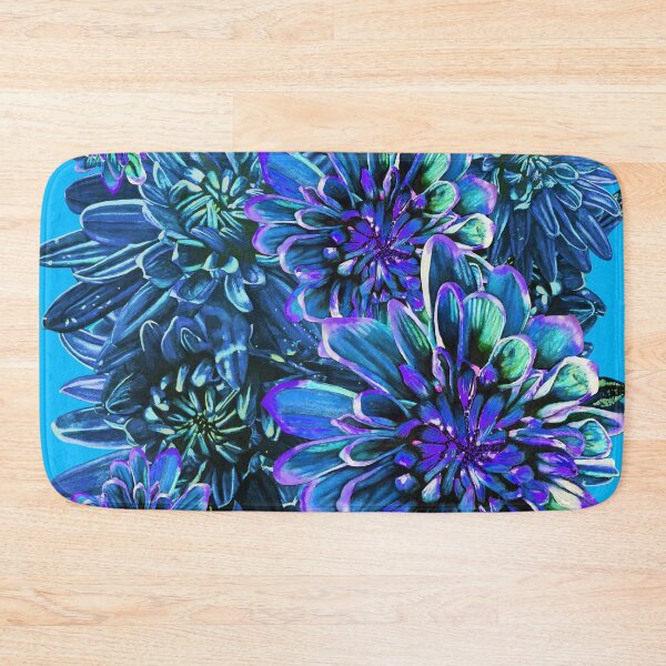 Item preview, Light Blue Chrysanthemums 4 designed and sold by nastiaart.