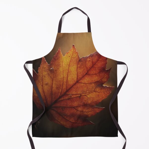 Item preview, Cozy Glowing Golden Autumn Maple Leaf designed and sold by WitchyBotanicaArt.