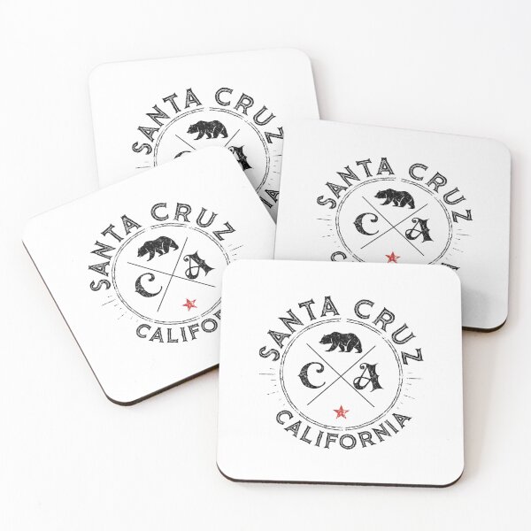 Item preview, Santa Cruz California Vintage Stamp Design designed and sold by DariaOltes.