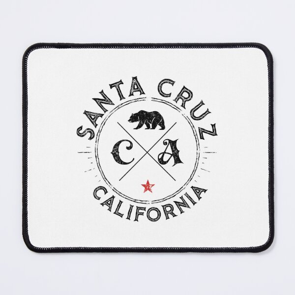 Item preview, Santa Cruz California Vintage Stamp Design designed and sold by DariaOltes.