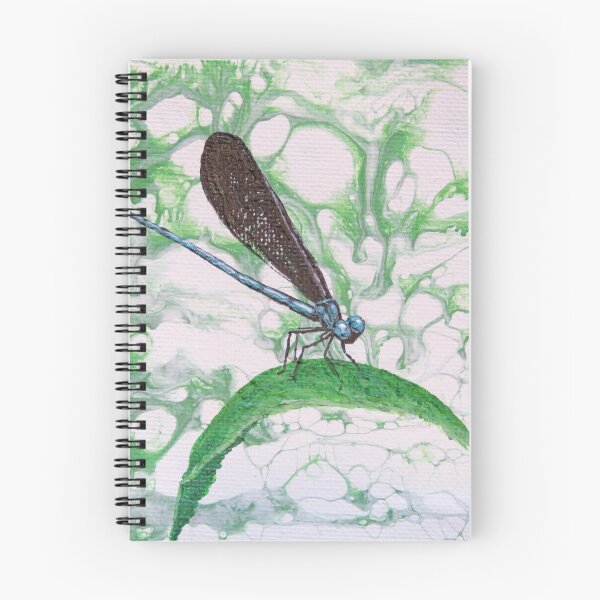 Item preview, Ebony Jewelwing designed and sold by Magpie's Miscellany.
