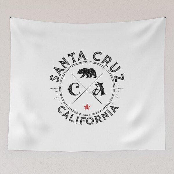 Item preview, Santa Cruz California Vintage Stamp Design designed and sold by DariaOltes.