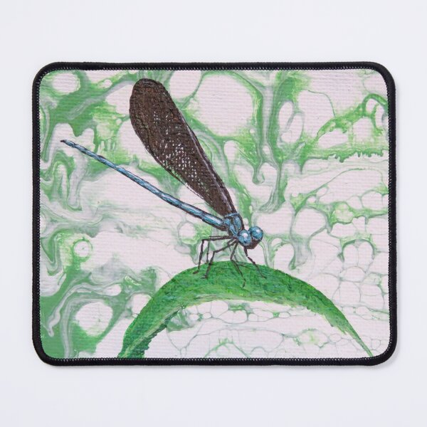 Item preview, Ebony Jewelwing designed and sold by Magpie's Miscellany.