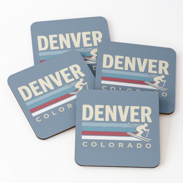 Item preview, Denver Colorado Retro Skiing Design designed and sold by LuloCreative.