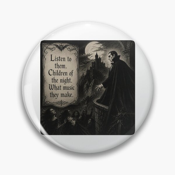Item preview, Listen to them. Children of the night. What music they make. designed and sold by CinemaChronik.
