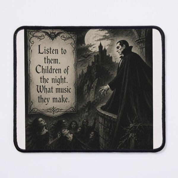 Item preview, Listen to them. Children of the night. What music they make. designed and sold by CinemaChronik.