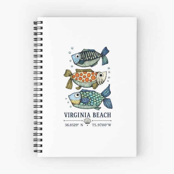 Item preview, 3 Fish from Virginia Beach designed and sold by nolachandler.