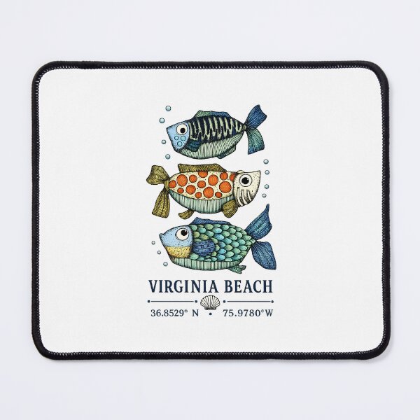 Item preview, 3 Fish from Virginia Beach designed and sold by nolachandler.