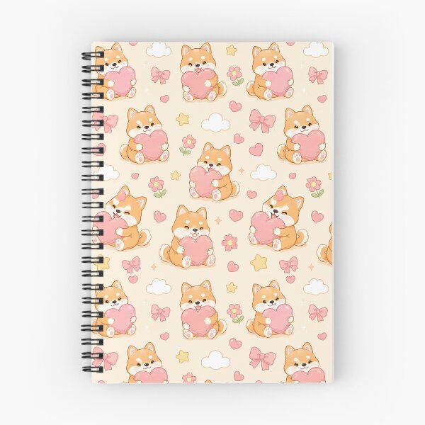 Item preview, Shiba Inu Sweetheart Pattern designed and sold by Soft Berry Studio.