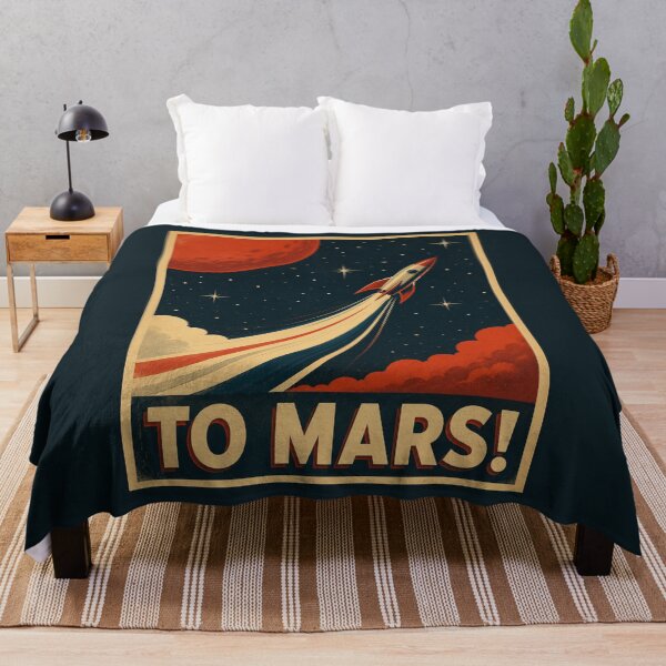 Artikelvorschau, Vintage Mars Poster entworfen und verkauft von GoodOldVintage.