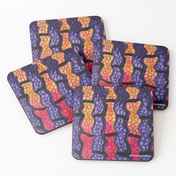 Item preview, Purple Fire Bones designed and sold by DancingCreek.