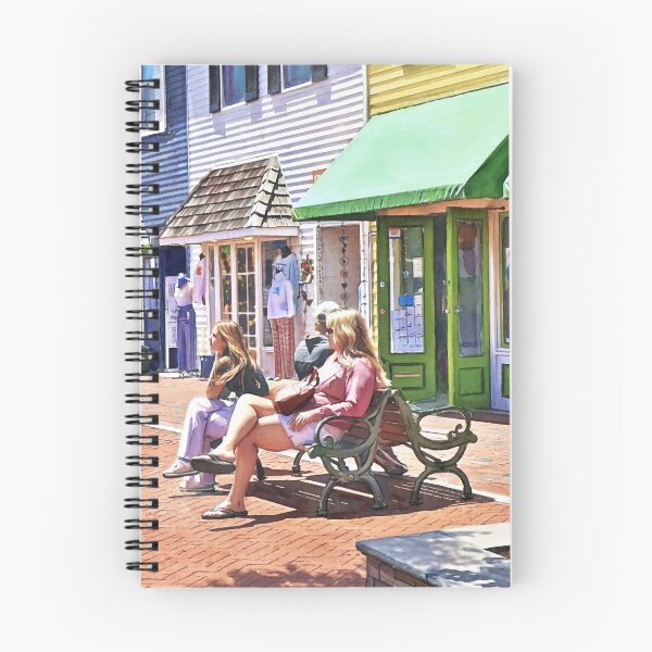 Item preview, Cape May NJ - A Pleasant Afternoon at the Washington Street Mall designed and sold by Susan Savad.