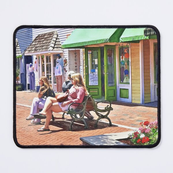 Item preview, Cape May NJ - A Pleasant Afternoon at the Washington Street Mall designed and sold by Susan Savad.