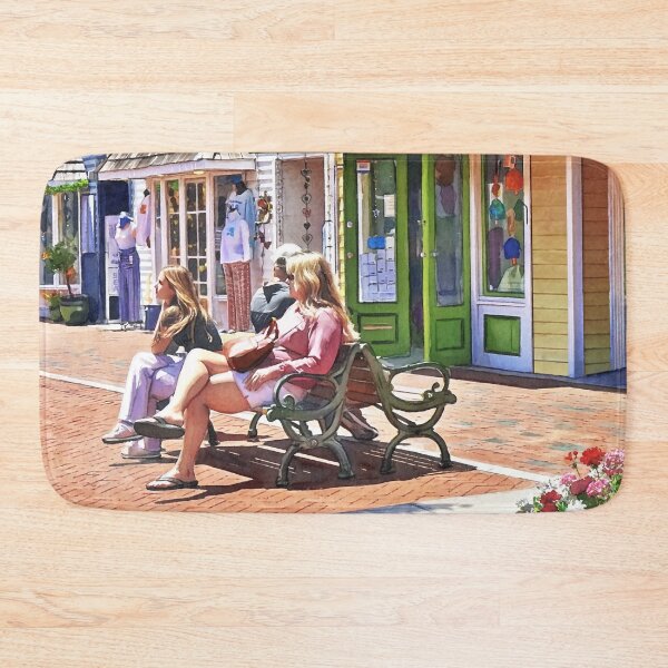 Item preview, Cape May NJ - A Pleasant Afternoon at the Washington Street Mall designed and sold by Susan Savad.