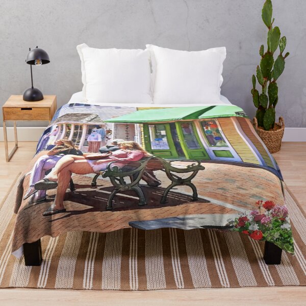 Item preview, Cape May NJ - A Pleasant Afternoon at the Washington Street Mall designed and sold by Susan Savad.