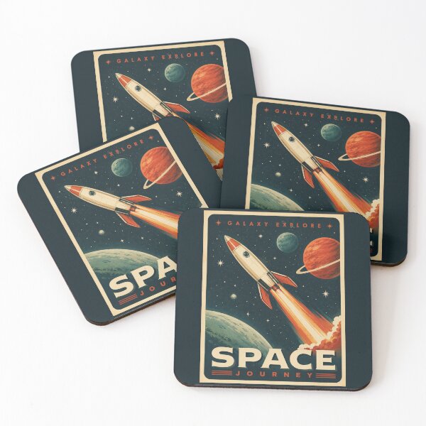 Item preview, Vintage Space Poster designed and sold by GoodOldVintage.