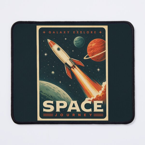 Item preview, Vintage Space Poster designed and sold by GoodOldVintage.