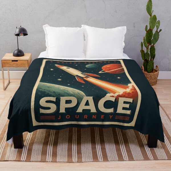 Item preview, Vintage Space Poster designed and sold by GoodOldVintage.