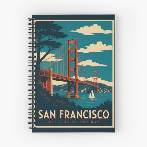 Item preview, San Francisco - The City By The Bay designed and sold by GoodOldVintage.