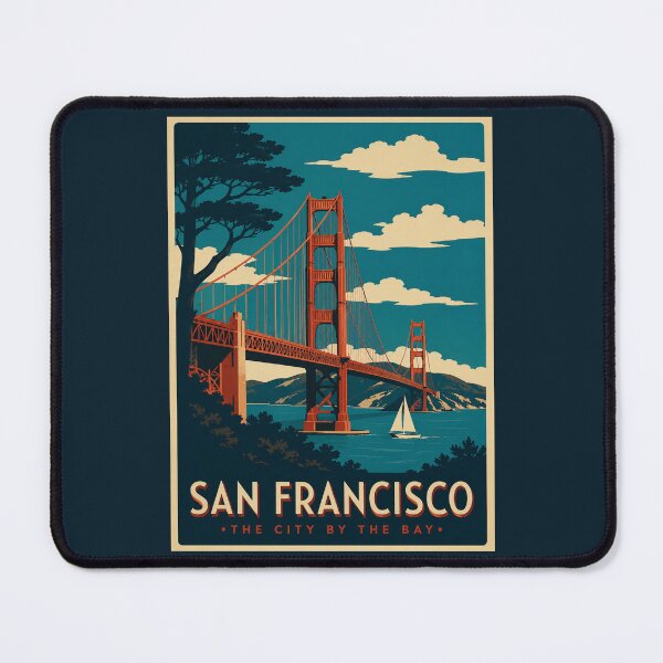Item preview, San Francisco - The City By The Bay designed and sold by GoodOldVintage.