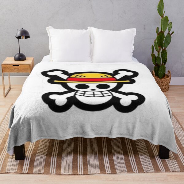 Item preview, One Piece Straw Hat Jolly Roger designed and sold by nyxium-art.