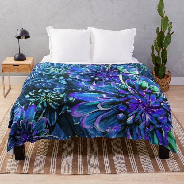 Item preview, Light Blue Chrysanthemums 5 designed and sold by nastiaart.