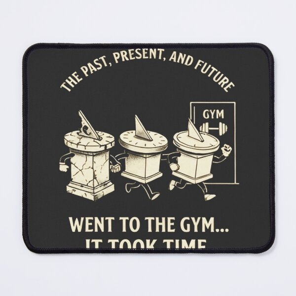 Item preview, gym pun workout joke past present future designed and sold by Mudikeys.