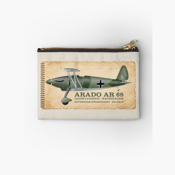 Item preview, Arado Ar 68 Interwar German Biplane Fighter Diagram Info designed and sold by MilitaryMart.