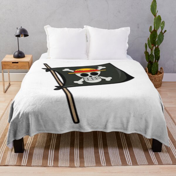 Item preview, One Piece Straw Hat Pirate Flag designed and sold by nyxium-art.