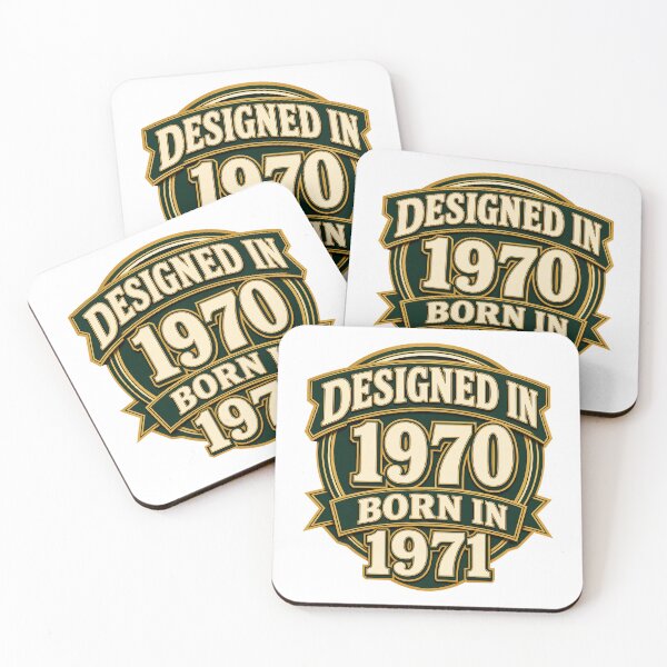 Item preview, Designed In 1970 Born In 1971 designed and sold by aihrgdesign.