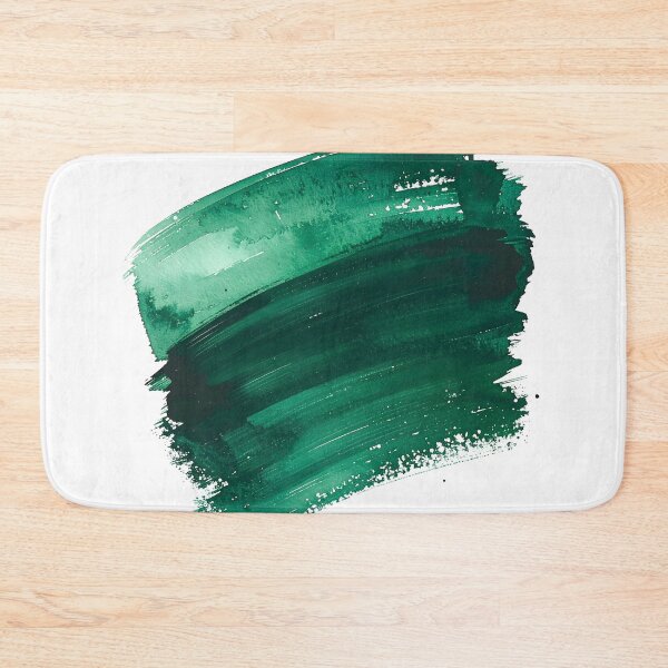 Item preview, Abstract Classic Green Watercolor Brush Stroke designed and sold by BetweenForms.