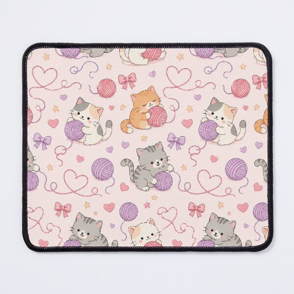 Item preview, Cozy Cat Love Yarn Pattern designed and sold by Soft Berry Studio.