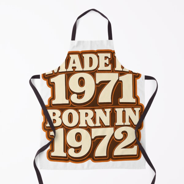 Item preview, Made In 1971 Born In 1972 designed and sold by aihrgdesign.