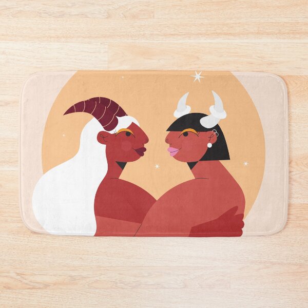 Item preview, The Sea Goat – Capricorn Zodiac Illustration designed and sold by BuckaBaby.