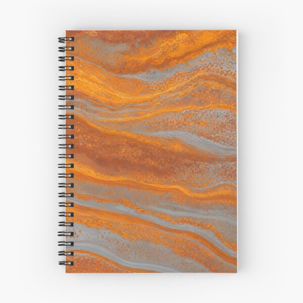 Item preview, Abstract Rusted Metal Waves Agate Texture Background designed and sold by Aimaniia666.