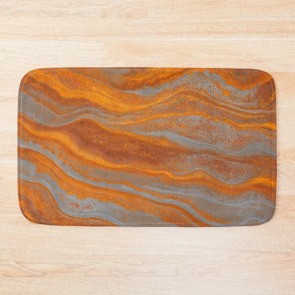 Item preview, Abstract Rusted Metal Waves Agate Texture Background designed and sold by Aimaniia666.