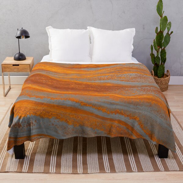 Item preview, Abstract Rusted Metal Waves Agate Texture Background designed and sold by Aimaniia666.