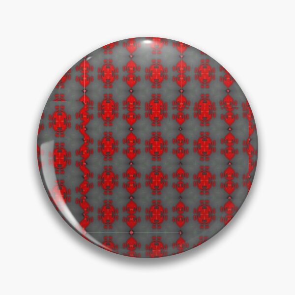 Item preview, Neon Red & Grey Space Demon Pattern Design designed and sold by PPPimp.