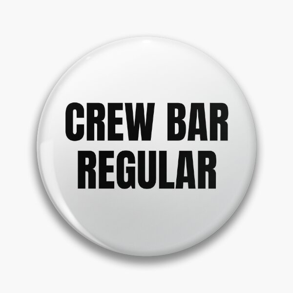 Item preview, Crew Bar Regular (Black) designed and sold by ShipCrewNation.