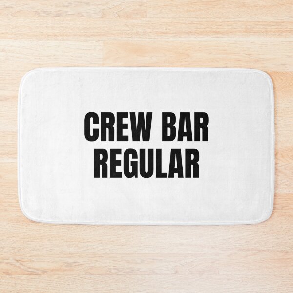 Item preview, Crew Bar Regular (Black) designed and sold by ShipCrewNation.