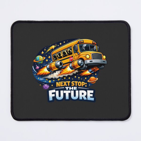 Item preview, Next Stop The Future School Bus designed and sold by PunchDrop.
